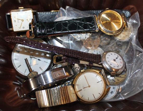 Watches & pocket watches, keys etc